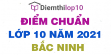 Điểm chuẩn lớp 10 năm 2021 Bắc Ninh công bố chính thức